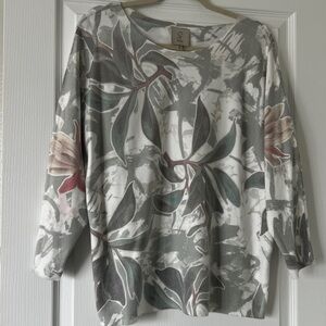 NWOT Sioni lightweight dolman sleeve sweater size XL